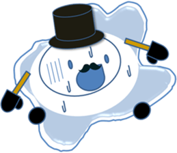 Mr.Snowman One of my best friends sticker #10097476