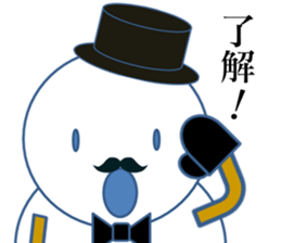 Mr.Snowman One of my best friends sticker #10097480