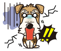 iinu Wirehaired Fox Terrier sticker #10097573