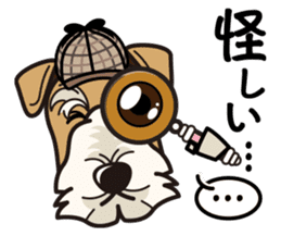 iinu Wirehaired Fox Terrier sticker #10097574