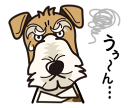 iinu  Wirehaired Fox Terrier sticker #10097575