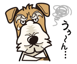iinu Wirehaired Fox Terrier sticker #10097575