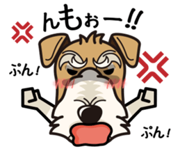 iinu  Wirehaired Fox Terrier sticker #10097576