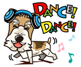 iinu  Wirehaired Fox Terrier sticker #10097581