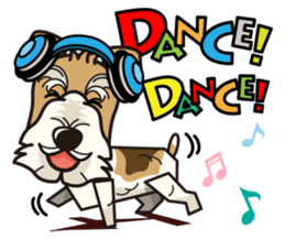 iinu Wirehaired Fox Terrier sticker #10097581
