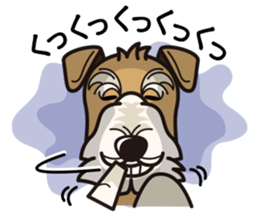 iinu  Wirehaired Fox Terrier sticker #10097583