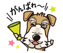 iinu  Wirehaired Fox Terrier sticker #10097584