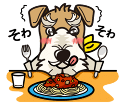 iinu Wirehaired Fox Terrier sticker #10097587
