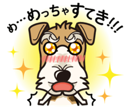 iinu  Wirehaired Fox Terrier sticker #10097592