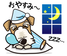 iinu  Wirehaired Fox Terrier sticker #10097596