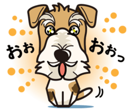 iinu  Wirehaired Fox Terrier sticker #10097605