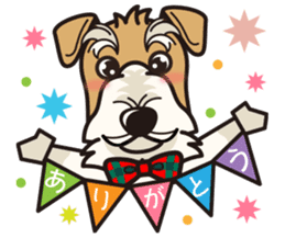 iinu Wirehaired Fox Terrier sticker #10097606