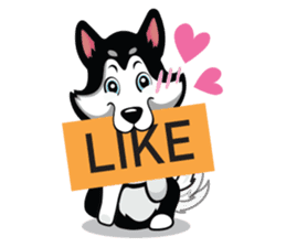 VEGAS The Husky sticker #10097736