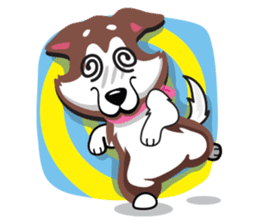 VEGAS The Husky sticker #10097737