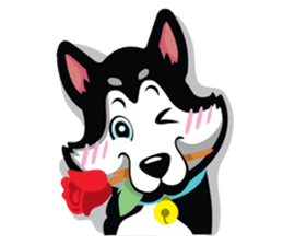 VEGAS The Husky sticker #10097738