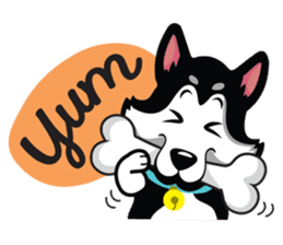 VEGAS The Husky sticker #10097741