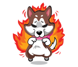 VEGAS The Husky sticker #10097746