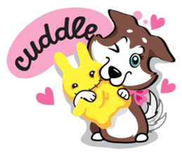 VEGAS The Husky sticker #10097753