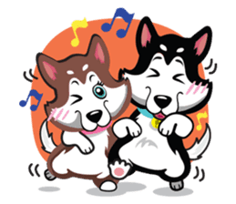 VEGAS The Husky sticker #10097754