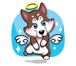 VEGAS The Husky sticker #10097756