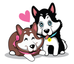 VEGAS The Husky sticker #10097764