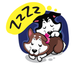 VEGAS The Husky sticker #10097766