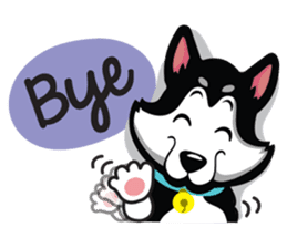 VEGAS The Husky sticker #10097767