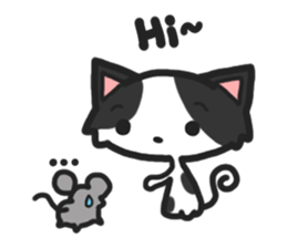chocchip the little cat sticker #10098119