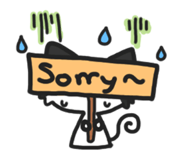 chocchip the little cat sticker #10098130