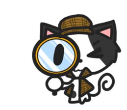 chocchip the little cat sticker #10098136