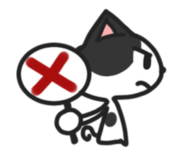 chocchip the little cat sticker #10098138