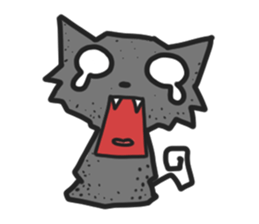 chocchip the little cat sticker #10098150