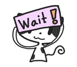 chocchip the little cat sticker #10098151