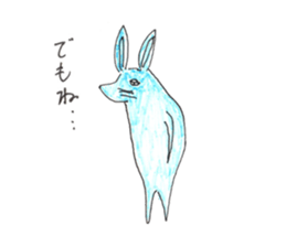 Rabbit color sticker #10098202