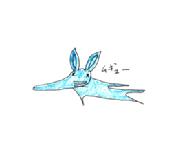 Rabbit color sticker #10098206