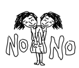 Girl crazy talk sticker #10098541