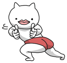 Stylish Cat Baby sticker #10098721