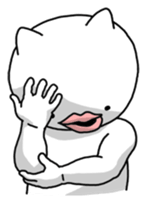 Stylish Cat Baby sticker #10098726