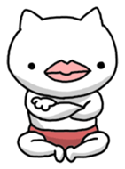 Stylish Cat Baby sticker #10098730