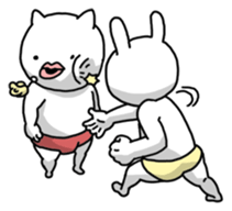 Stylish Cat Baby sticker #10098741