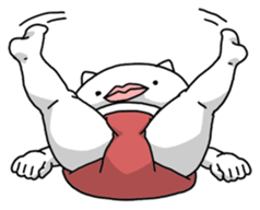 Stylish Cat Baby sticker #10098748