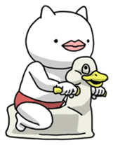 Stylish Cat Baby sticker #10098750