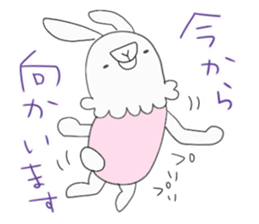 Rabbit and Beaar 2 sticker #10098877