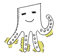 GESOKARA ( Fried Squid Tentacles ) sticker #10099035