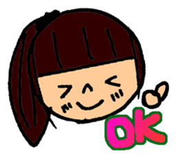 Women's elementary school students sticker #10099515