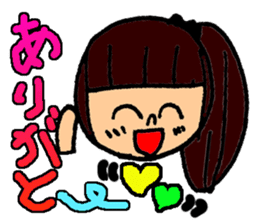 Women's elementary school students sticker #10099518