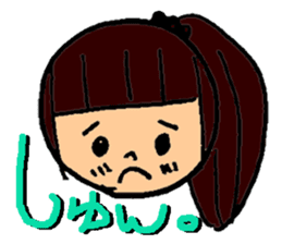 Women's elementary school students sticker #10099527