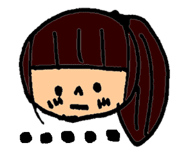 Women's elementary school students sticker #10099528