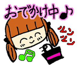 Women's elementary school students sticker #10099545