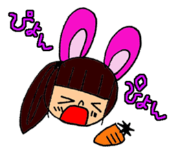 Women's elementary school students sticker #10099549